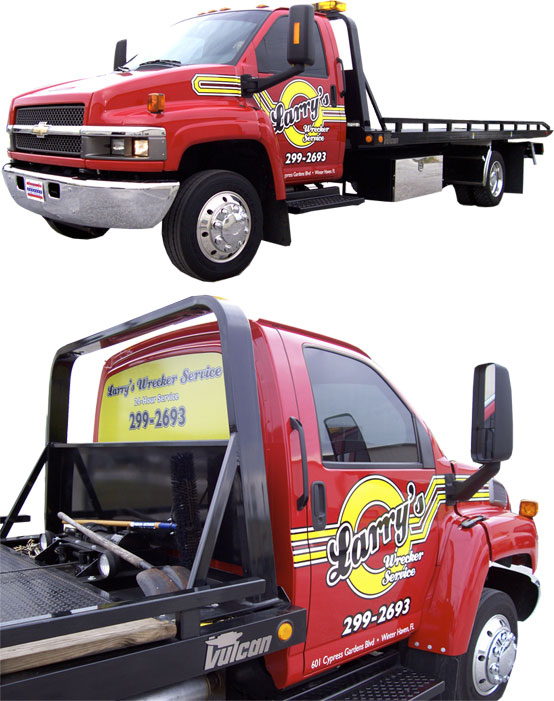 Larry's Wrecker Service rollback